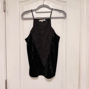 Black Velvet Fancy Tank